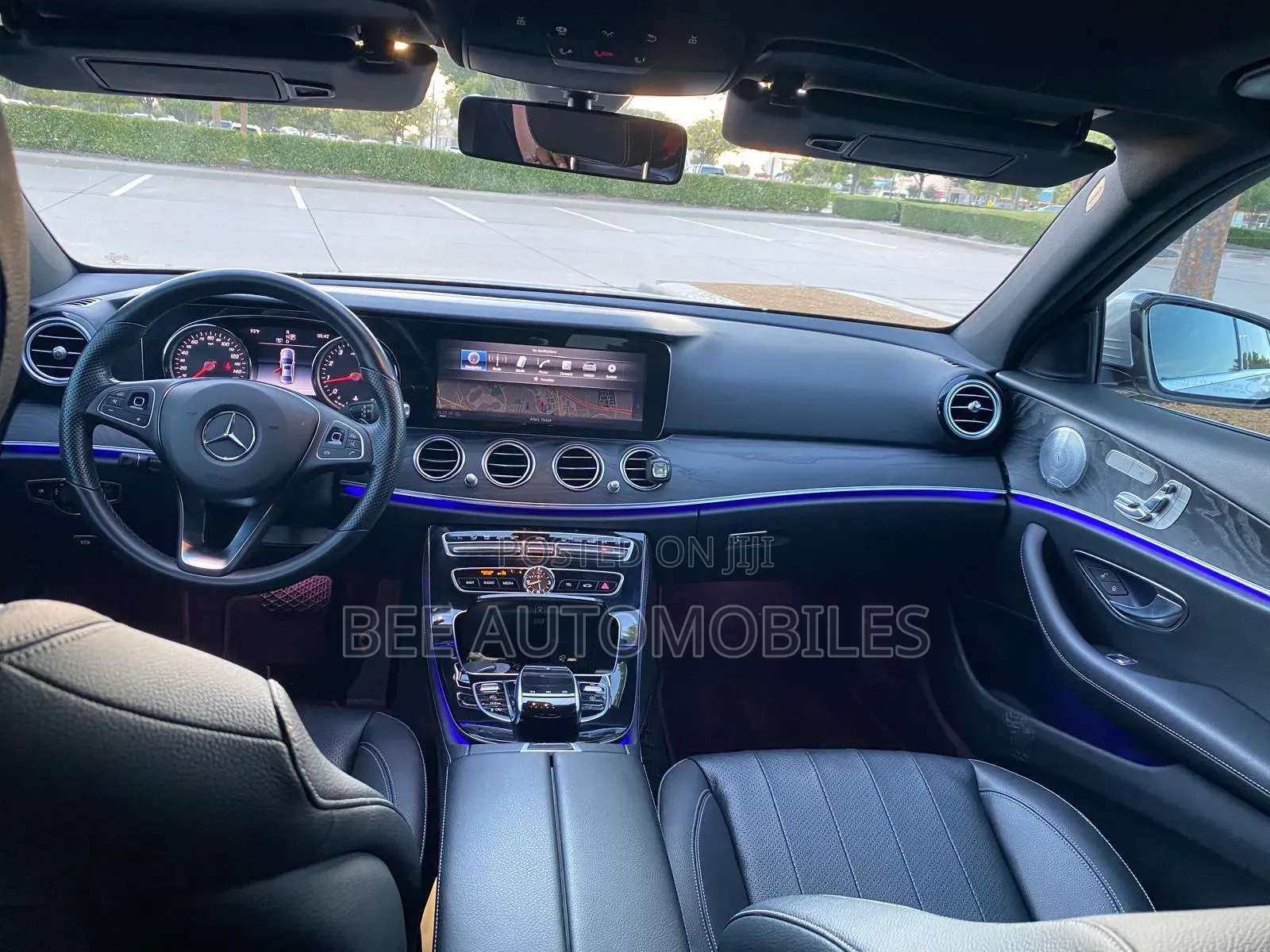 Mercedes-Benz E300 4Matic AWD Sedan (2.0L 4cyl 9A) 2017 Black