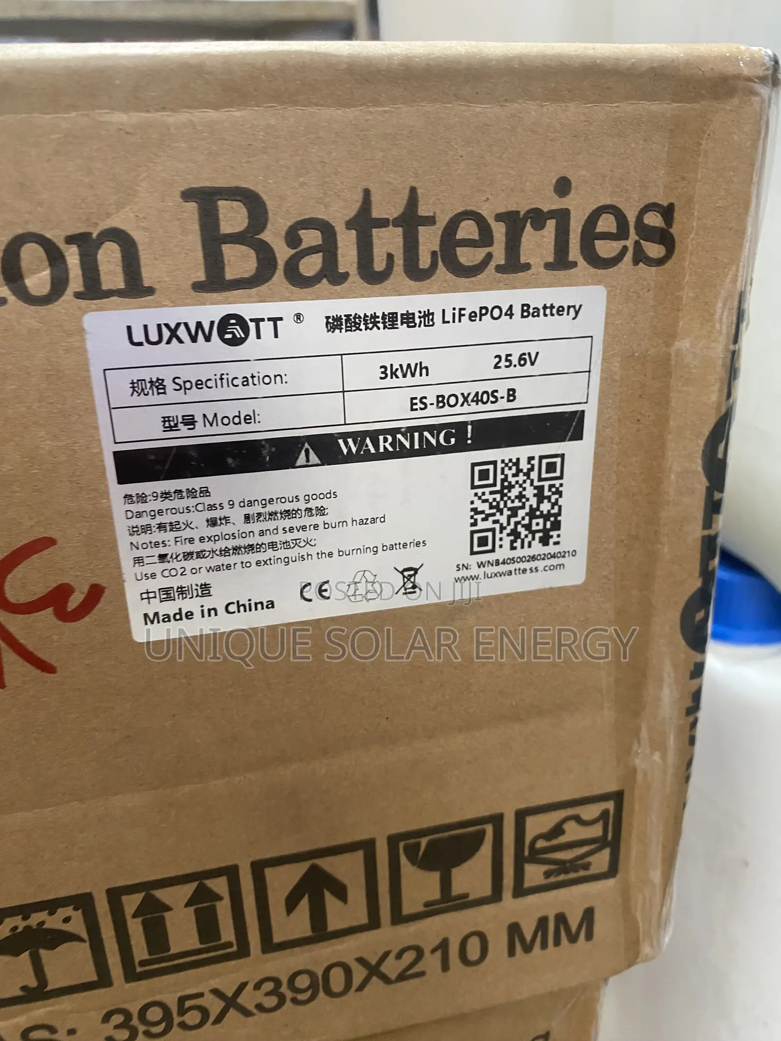 3kwh 24v Luxwatt Lithium Battery