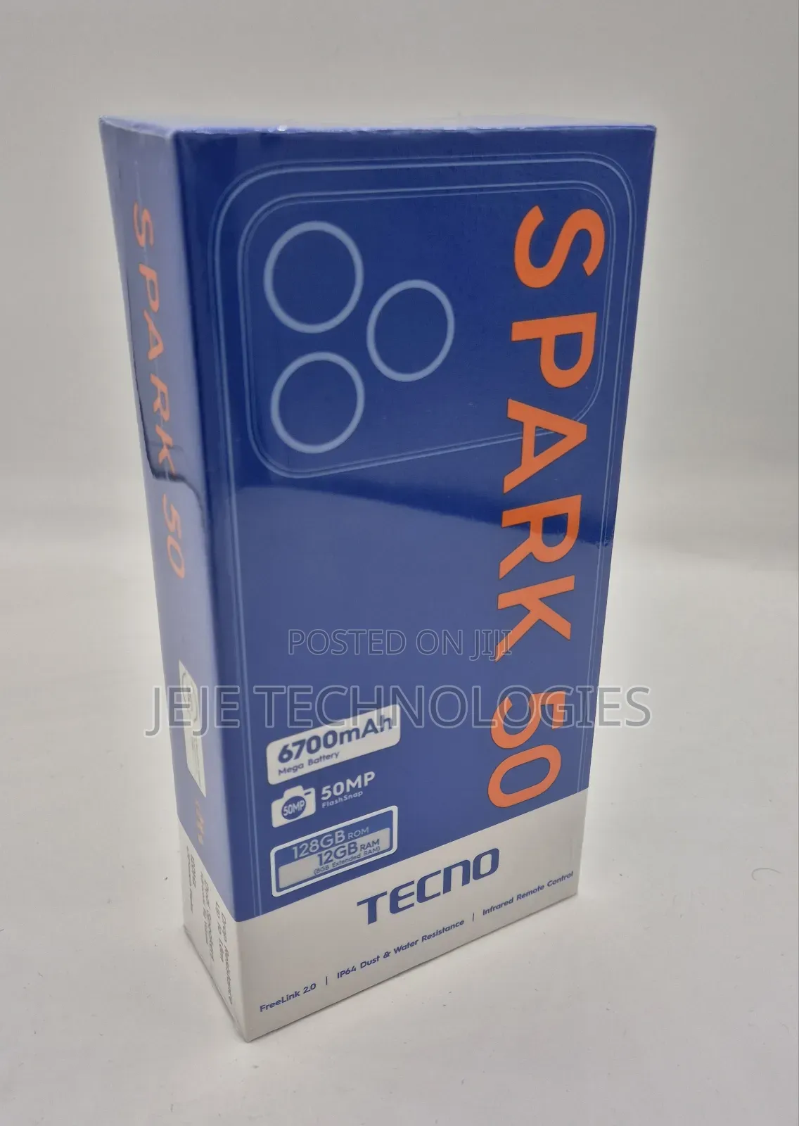 New Tecno Spark 50 128 GB Black