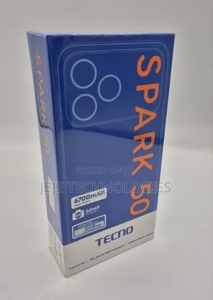 New Tecno Spark 50 128 GB Black
