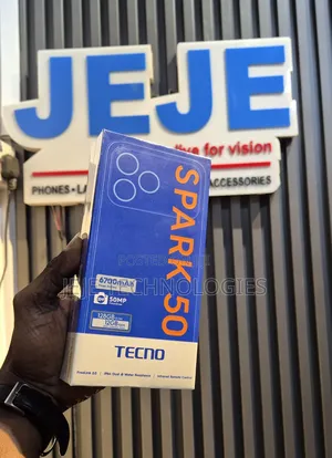 New Tecno Spark 50 128 GB Black