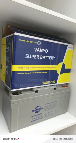 Brand New Vanyo 12v 100ah Gel Battery Available for Sale