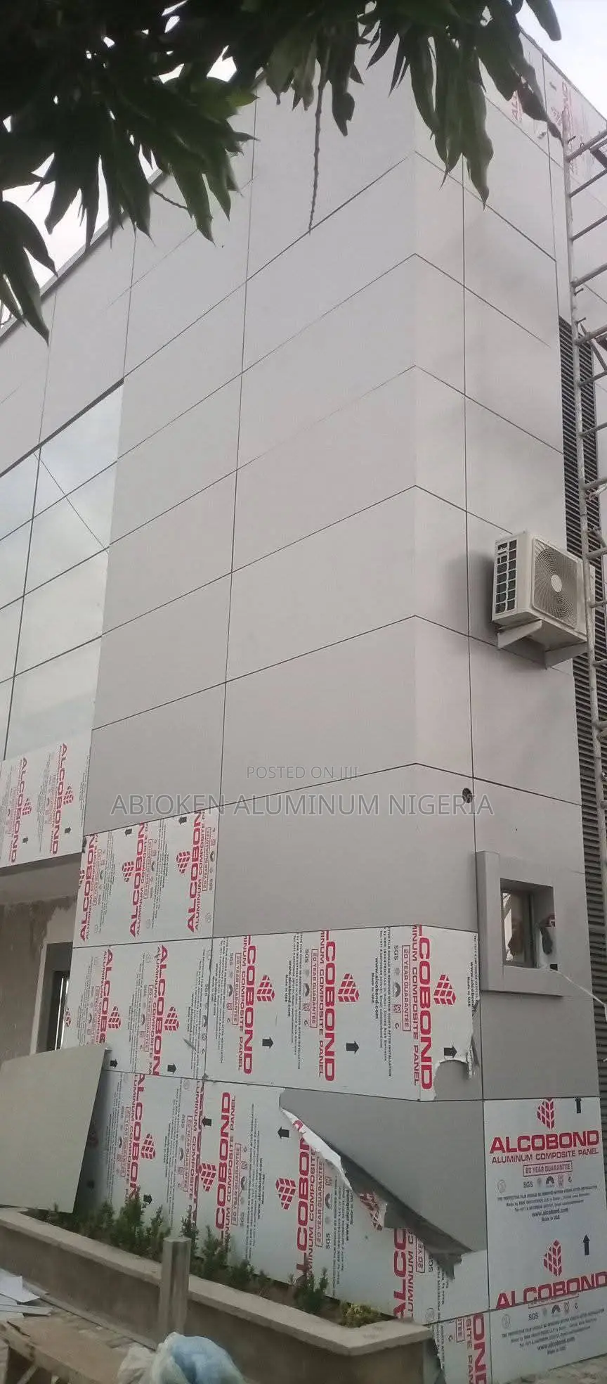 Aluminium Cladding Installation