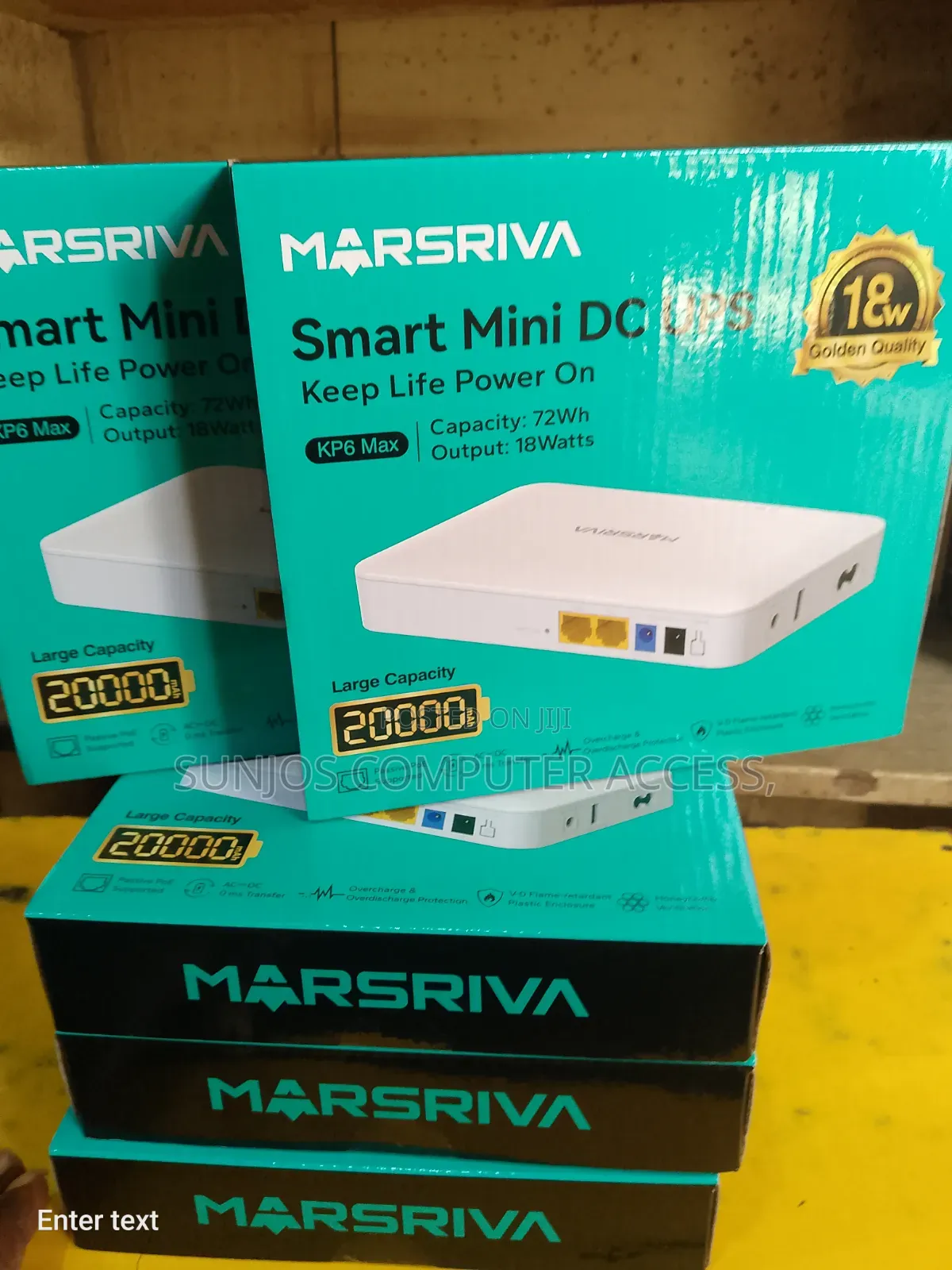 Marsriva Smart Mini Dc Ups for Router