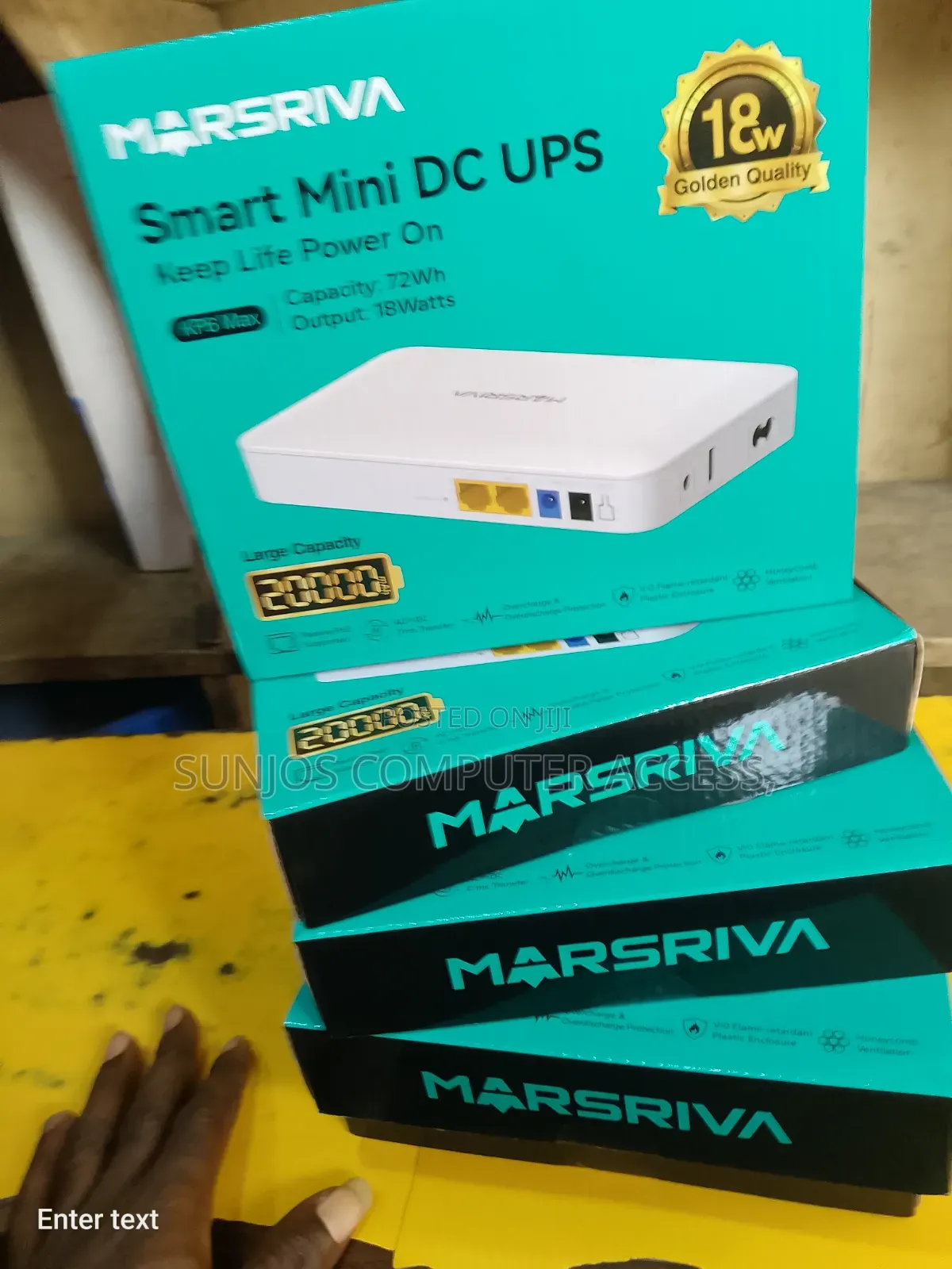 Marsriva Smart Mini Dc Ups for Router