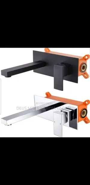 Wall-Mounted Conduit Basin Mixer