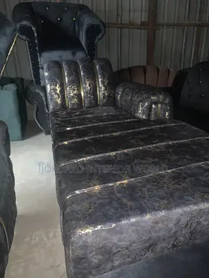 Damask Pattern Full Set With Lshape + Single Seater