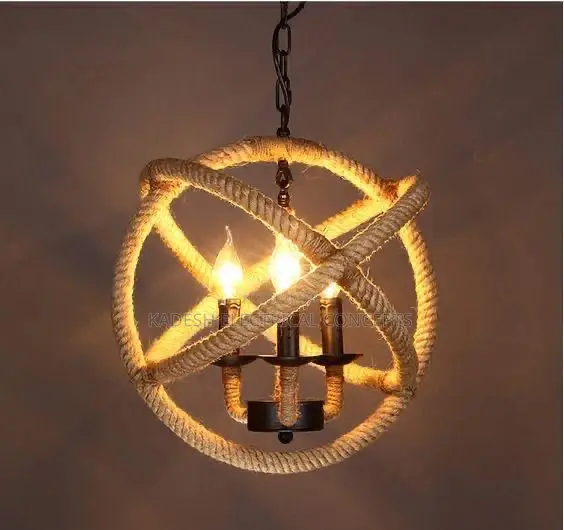 Rustic Vintage Industrial Style Pendant Light for Restaurant