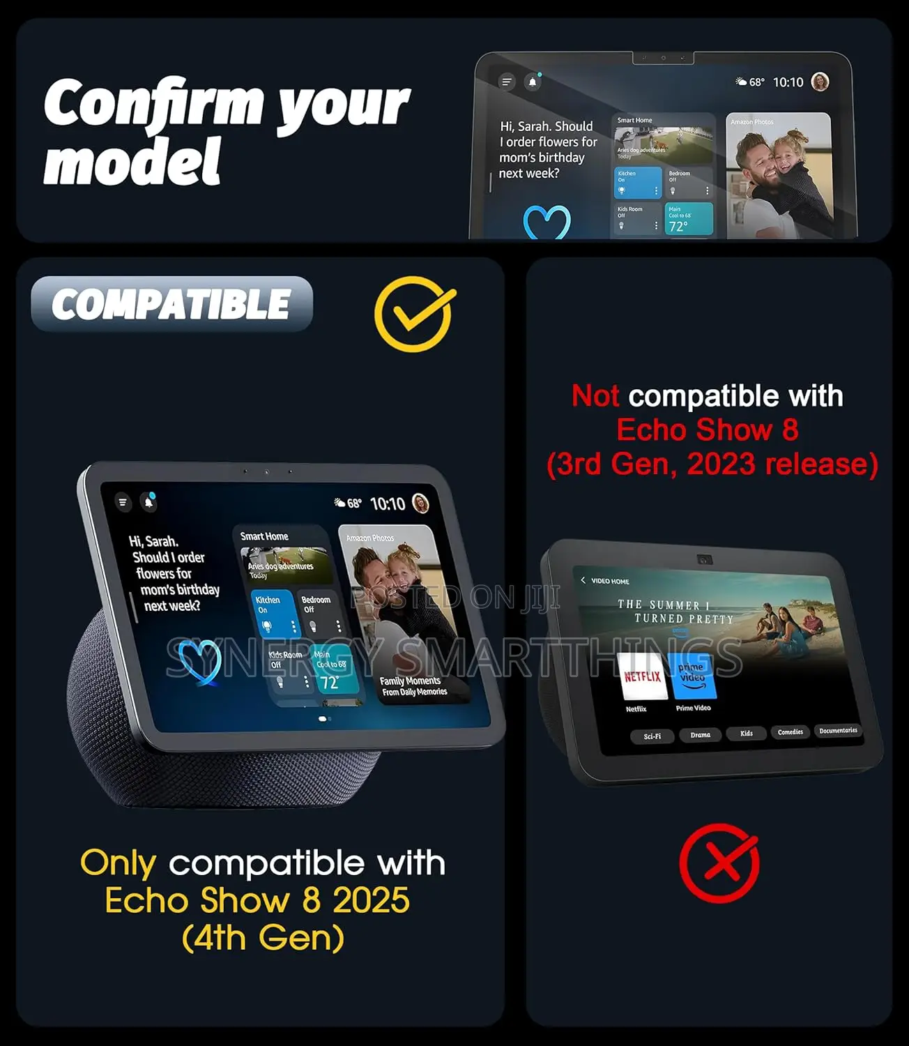 Amazon Echo Show 8 2025 Charcoal