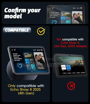 Amazon Echo Show 8 2025 Charcoal