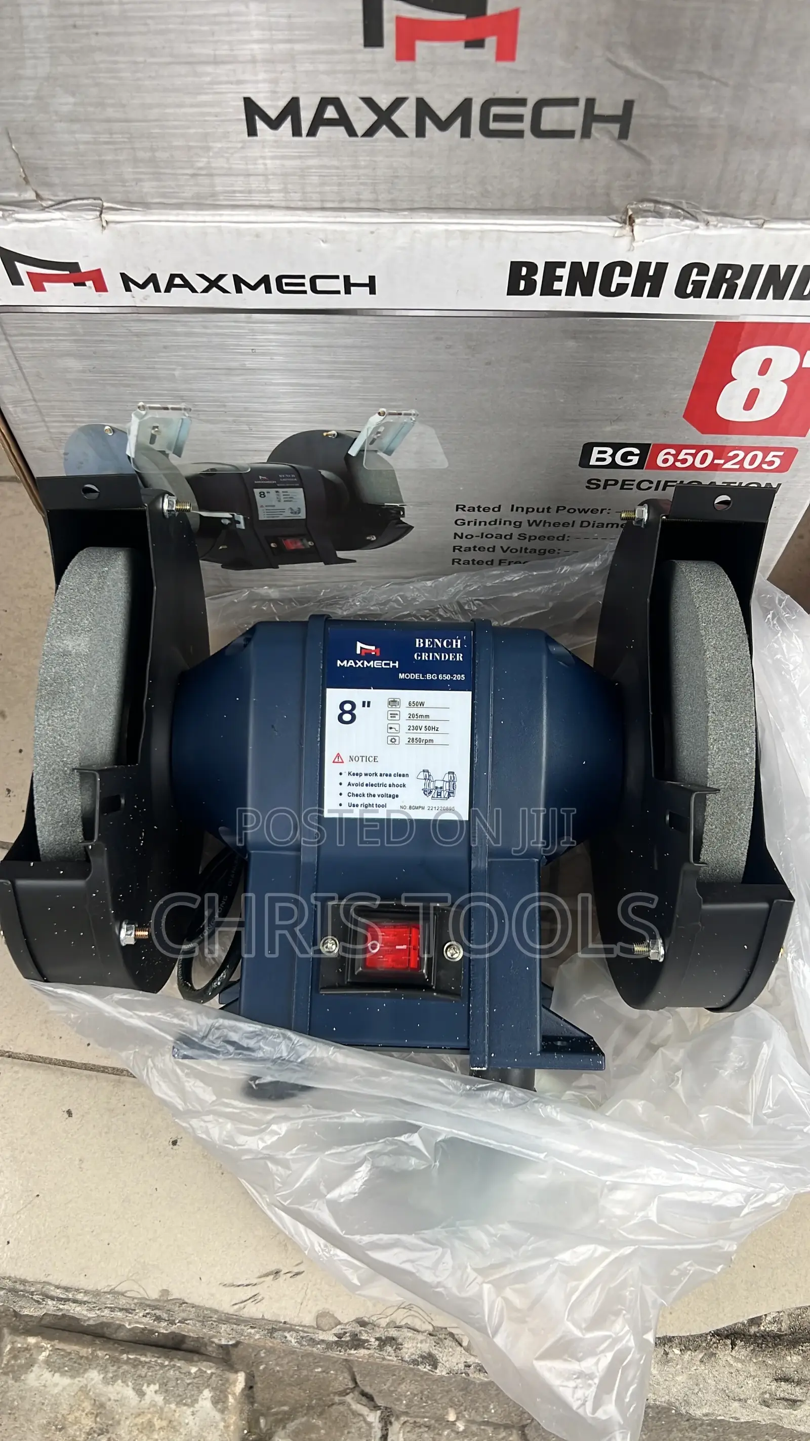 8” Maxmech Bench Grinder
