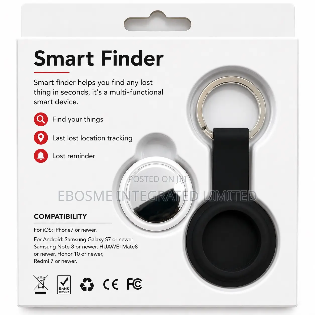 Smart Finder Bluetooth Tracker Keychain