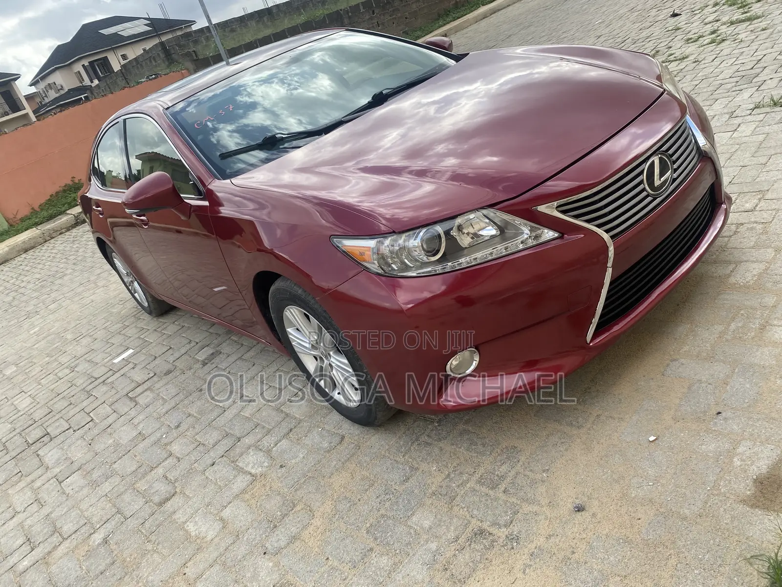 Lexus ES 2015 Red
