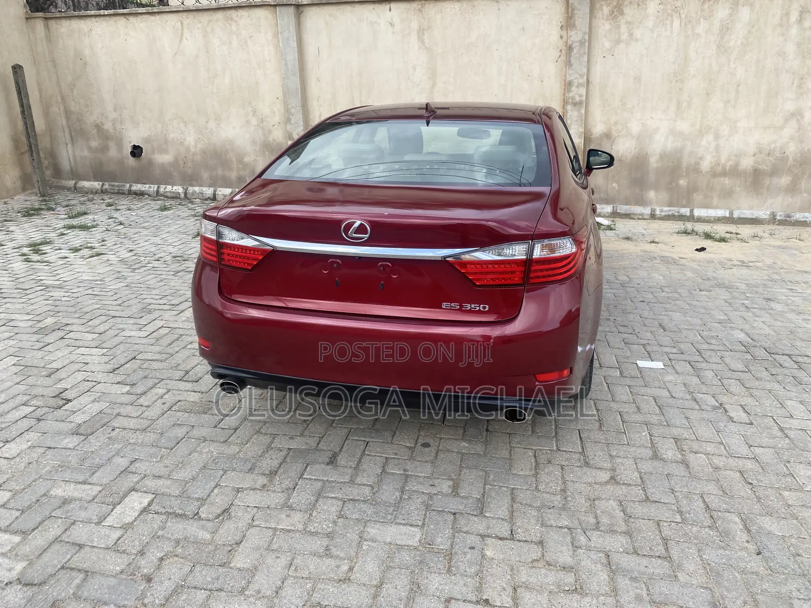 Lexus ES 2015 Red