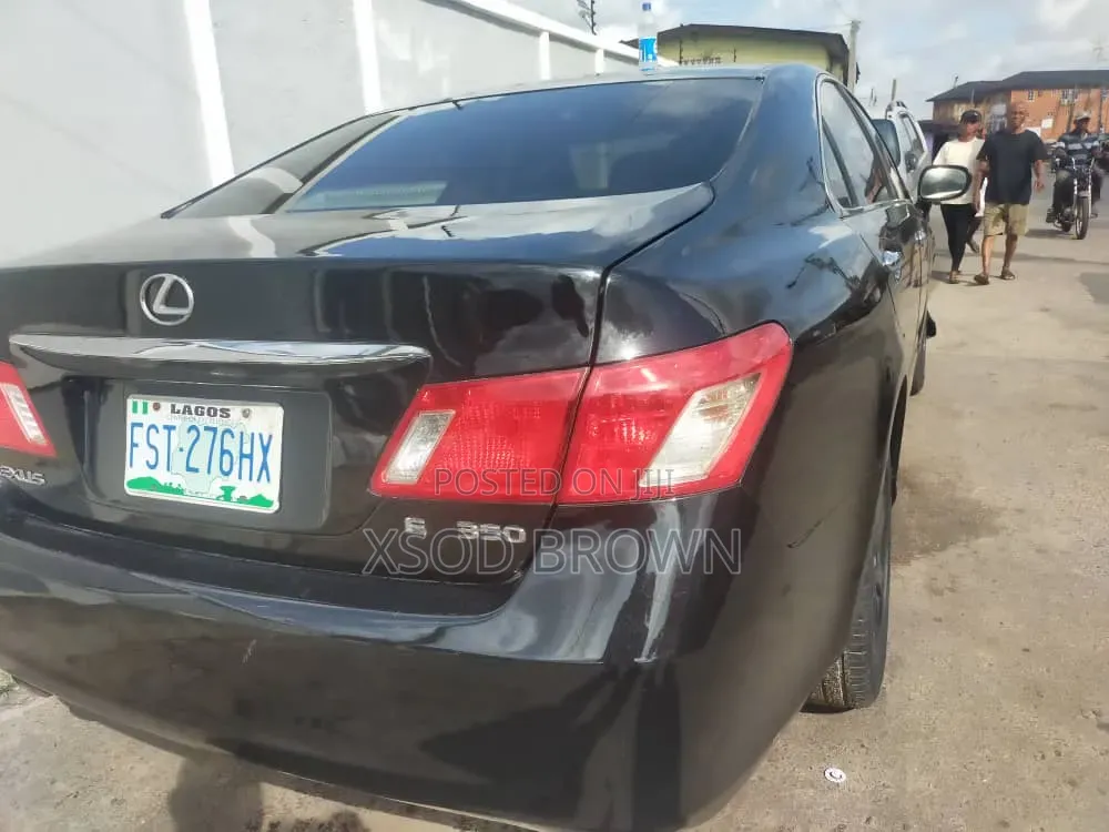 Lexus ES 350 2008 Black