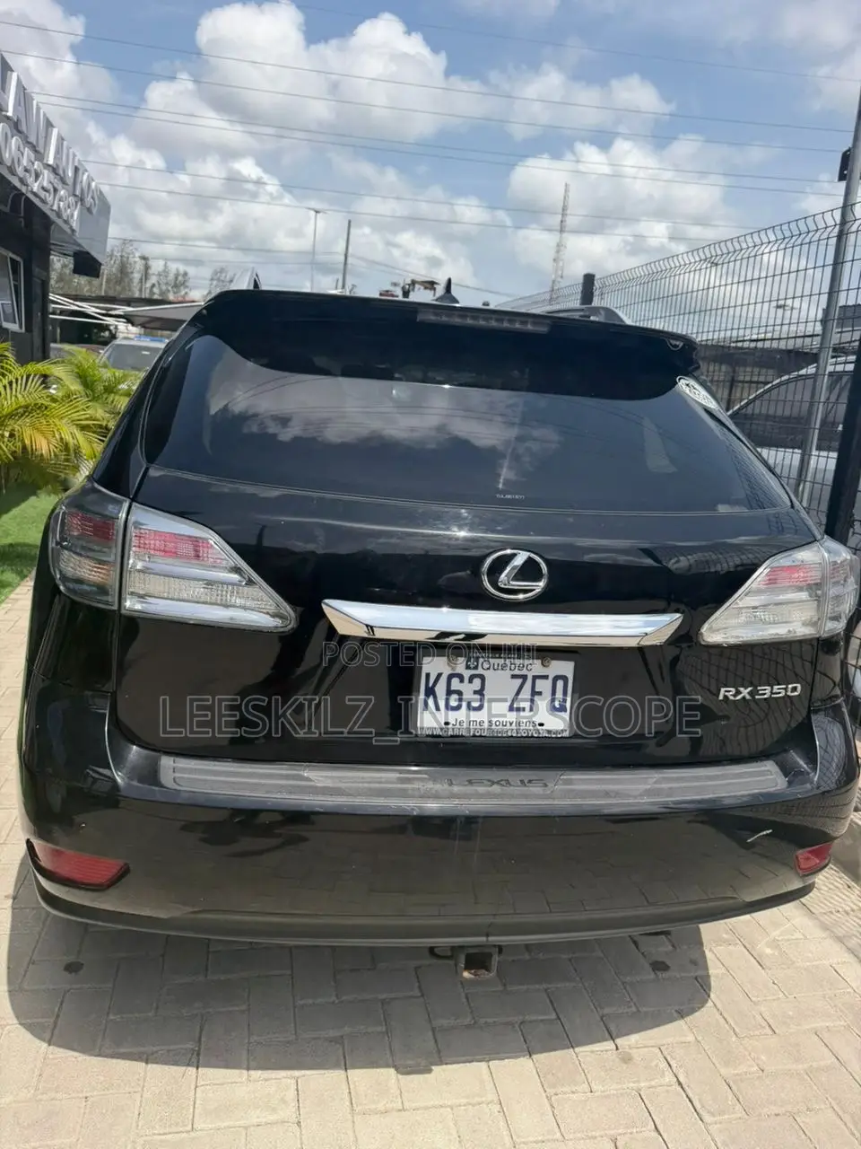 Lexus RX 2011 Black
