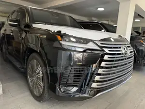 New Lexus LX 600 2025 Black