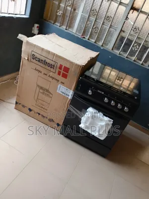 Scanfrost Gas Cooker With Strong Pot Support