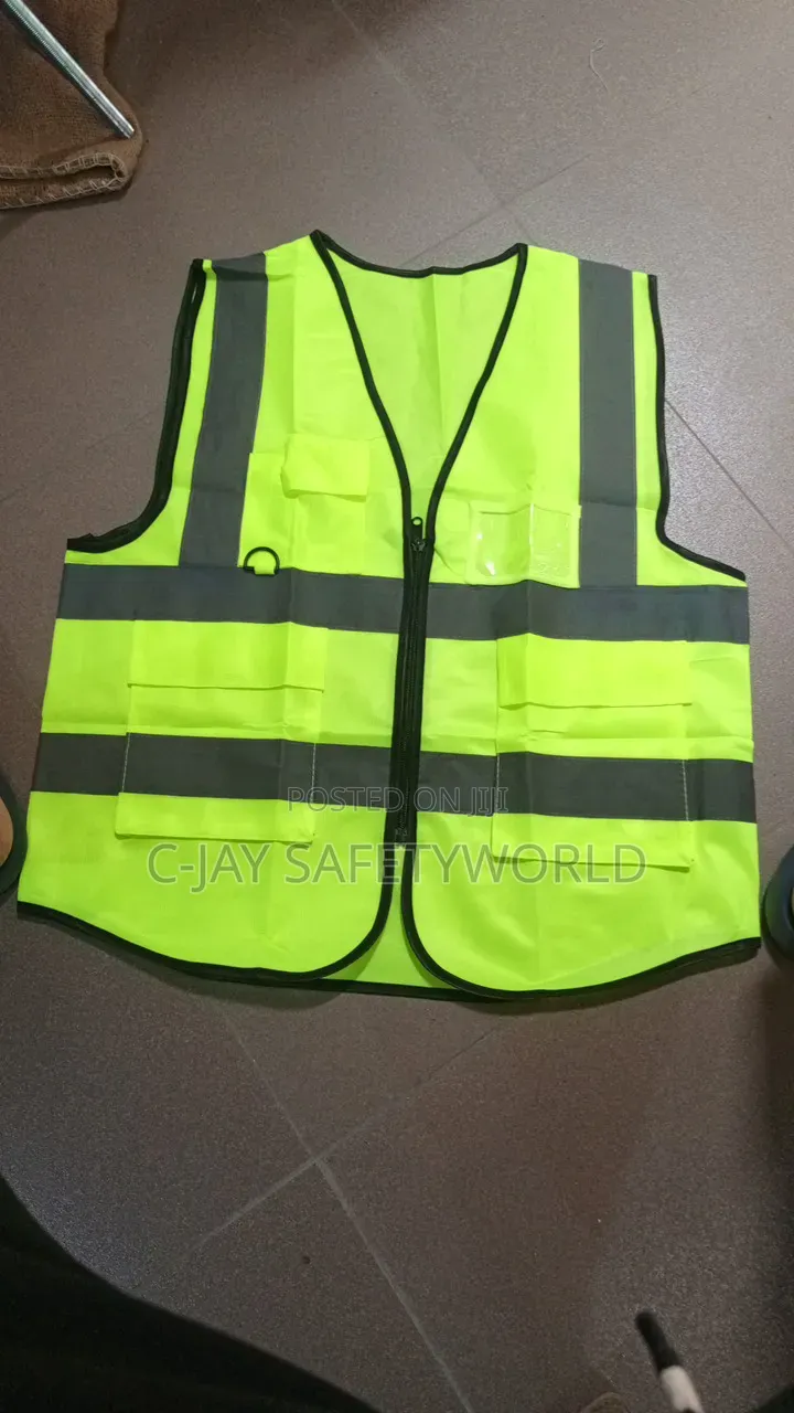Reflective Jacket With Pocket