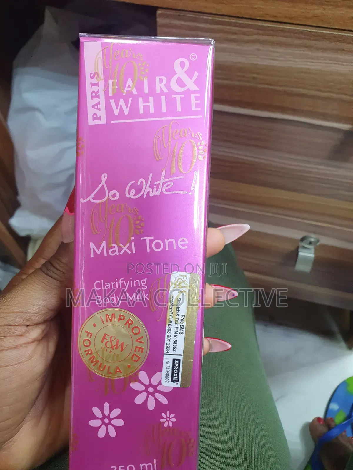 So White Maxi Tone Lotion