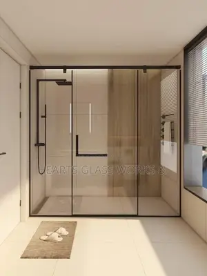 Wall to Wall Shower Cubicle System Installation With Hinge