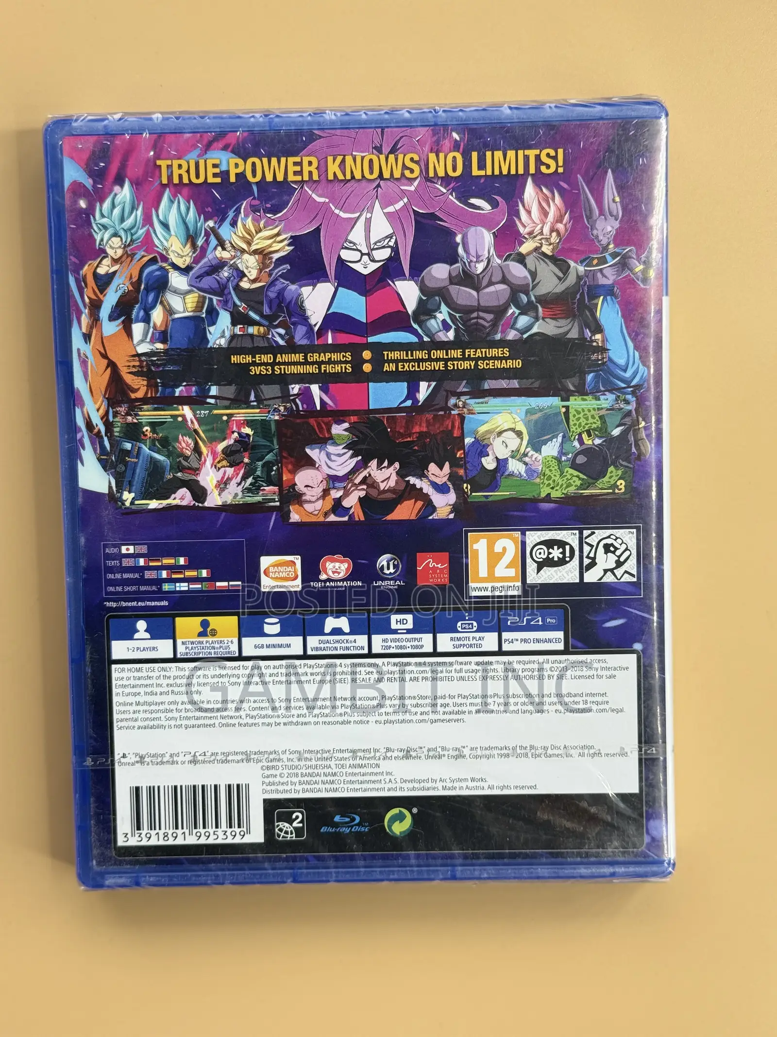 Playstation 4 Dragon Ball Fighter Z