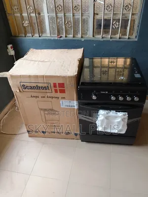 Durable Scanfrost Standing Gas Cooker With Oven