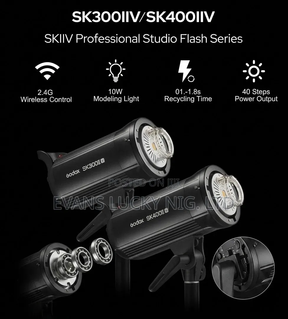 Godox Sk400ii Studio Flash Light