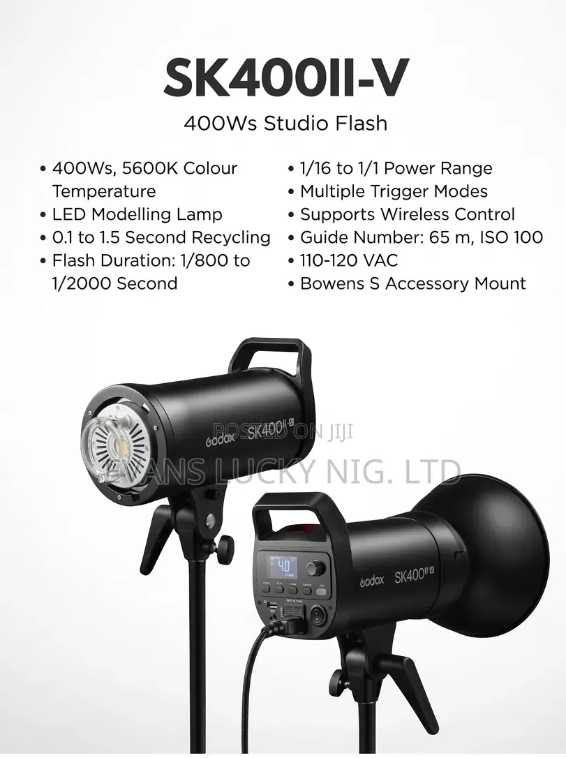 Godox Sk400ii Studio Flash Light
