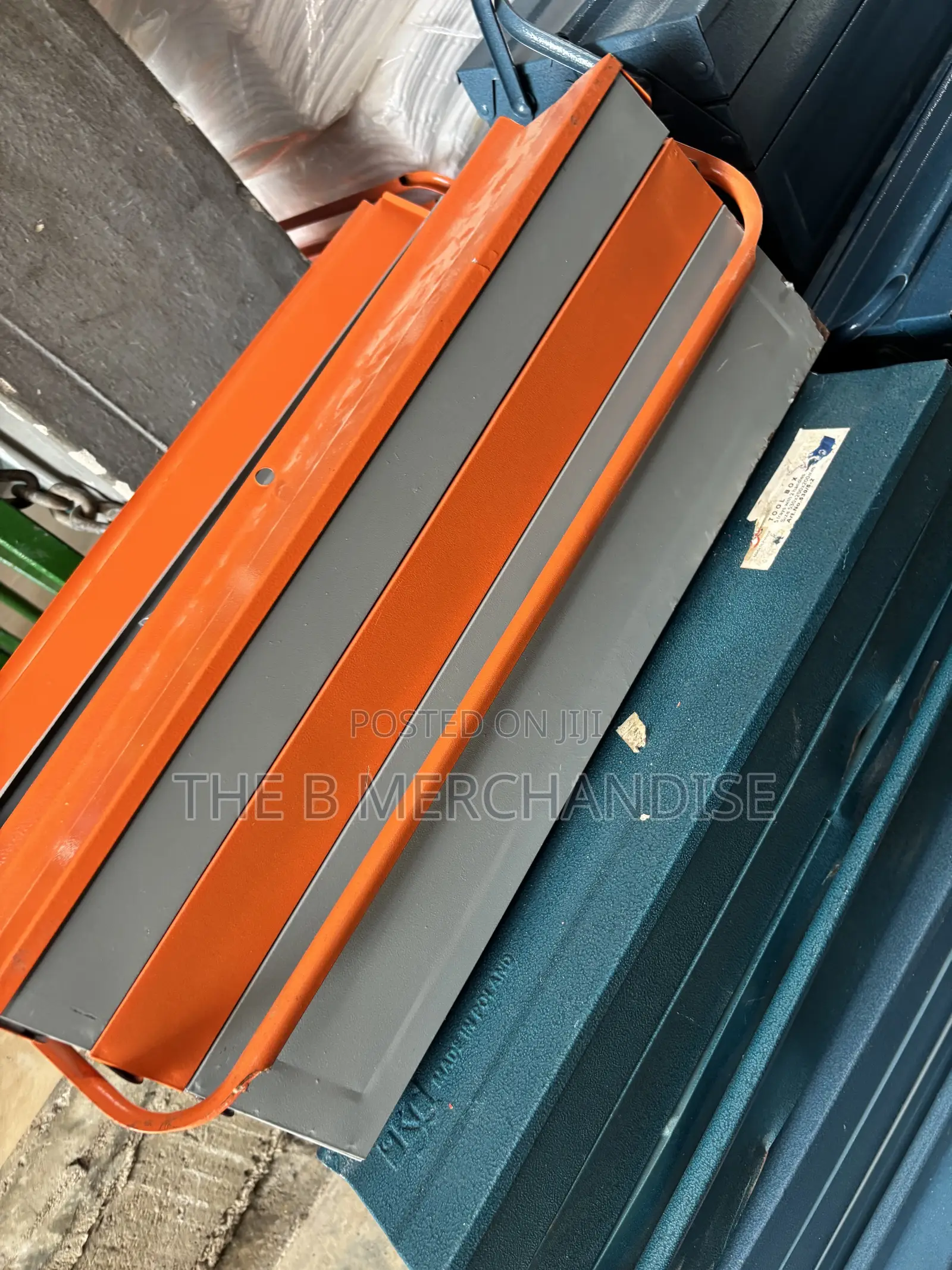Empty Mechanical Metal Tools Box