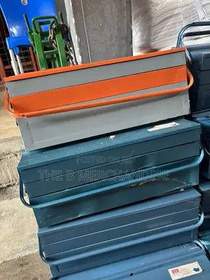 Empty Mechanical Metal Tools Box