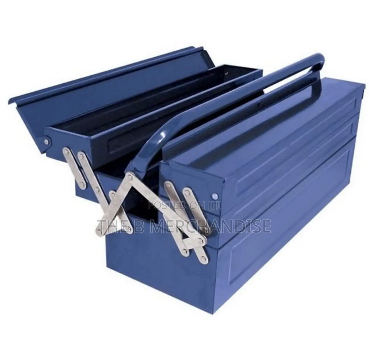 Empty Mechanical Metal Tools Box