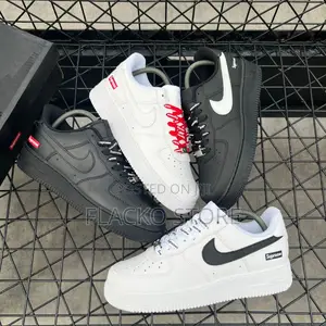 Original Nike Air Force 1 Supreme Swoosh Sneakers