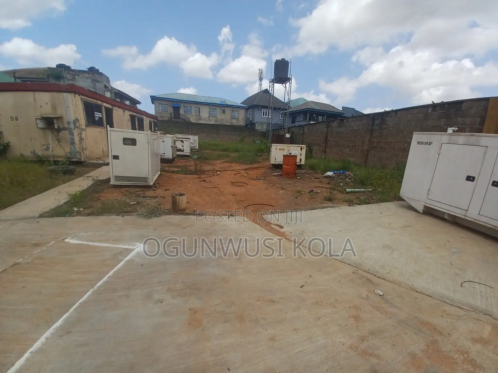 Full Plot Having A Frontage With Office