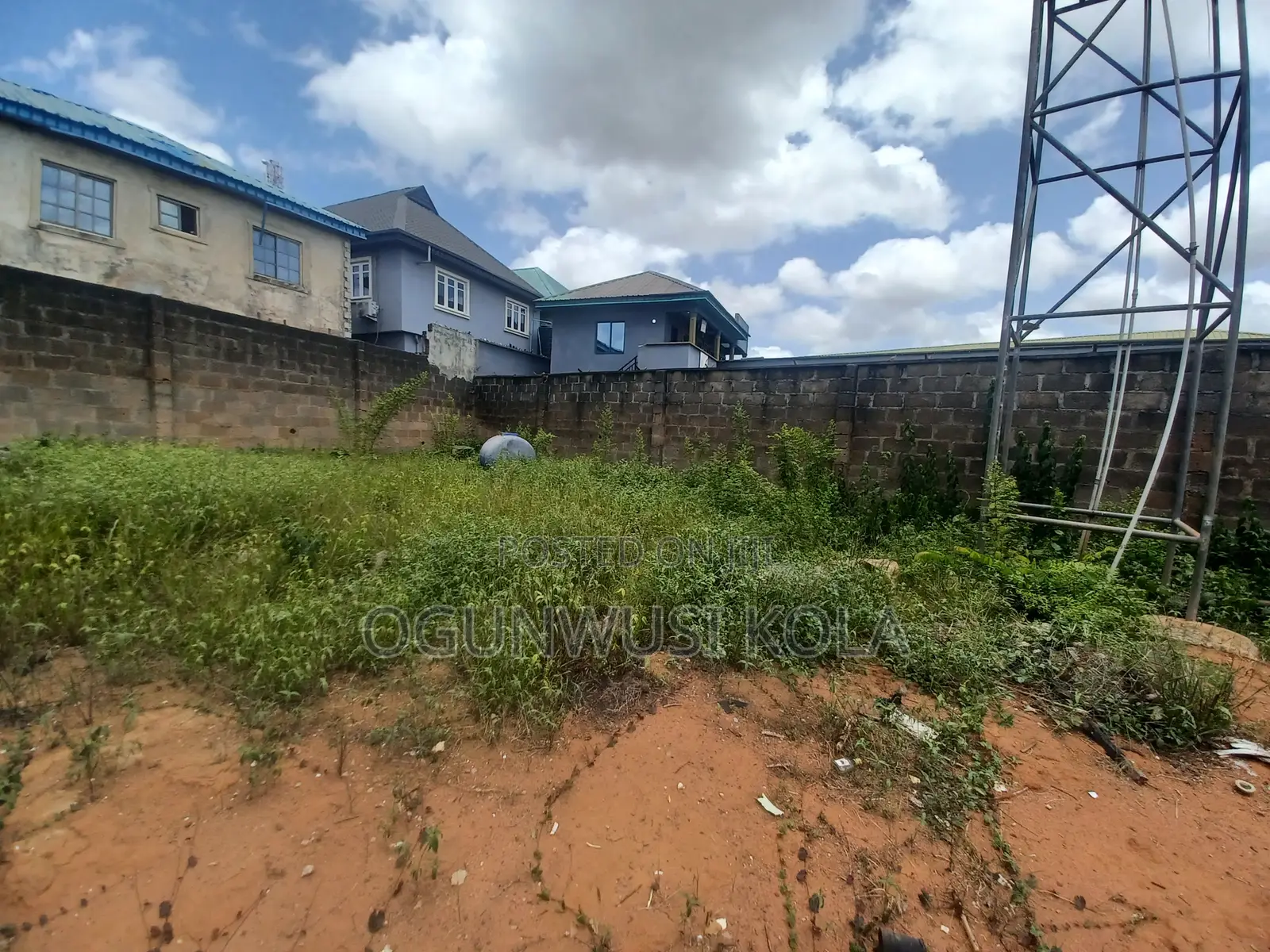 Full Plot Having A Frontage With Office