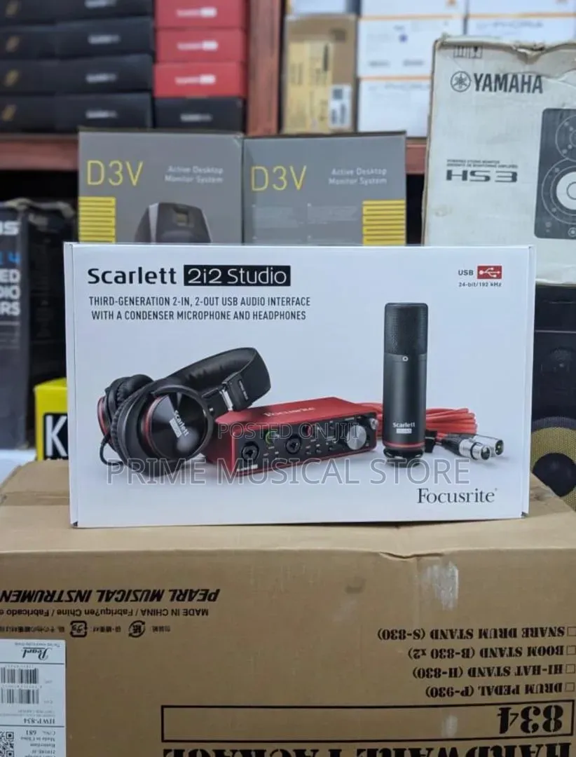 Focusrite Scarlett 2i2 Studio Bundle