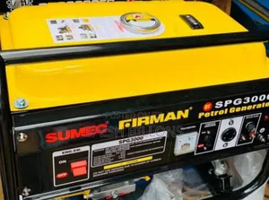 Sumec Fireman 3000 (Easy Start, Fuel Economy) 100% Copper Generator