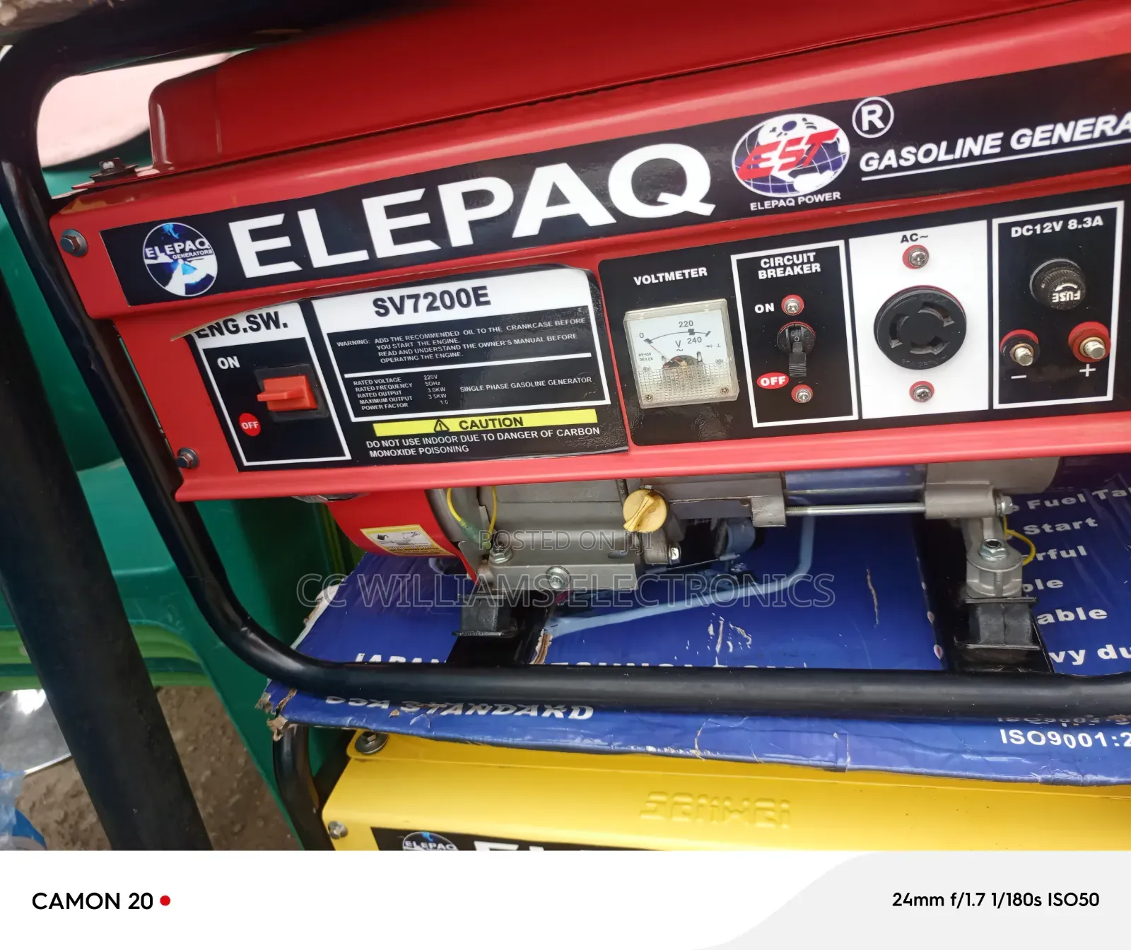 Elepaq 3.5 Kva Generator