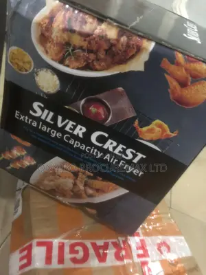 Silver Crest Visual Airfryer 8l Large Capacity. Color Screen Smart