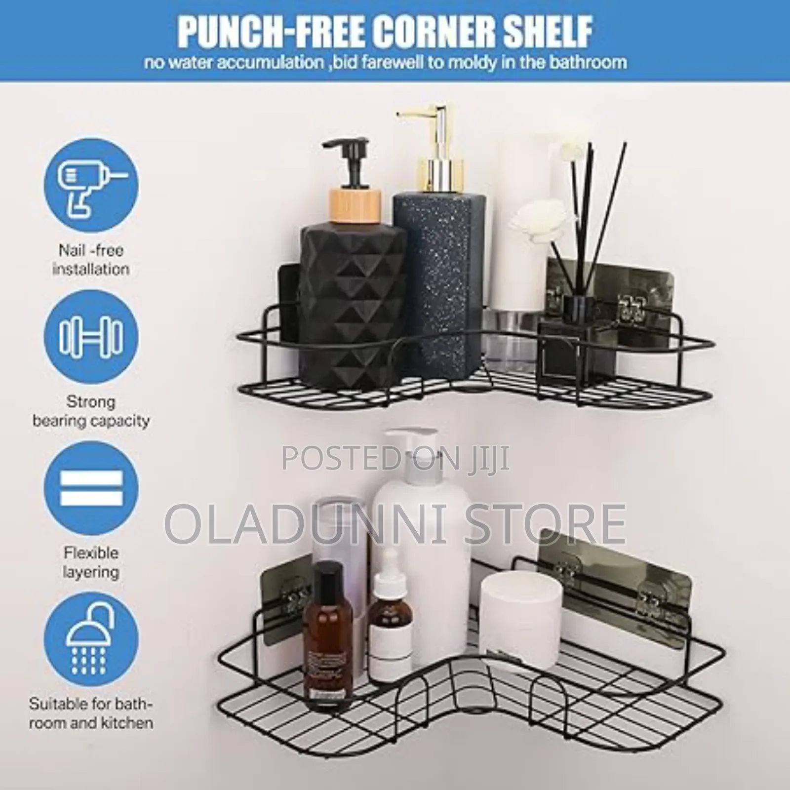 Bathroom Corner Shelf