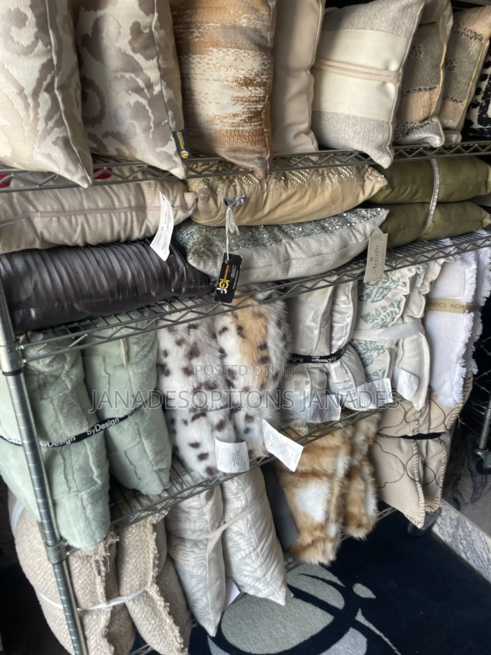 Fancy Throw Pillows (Different Colors and Varieties)