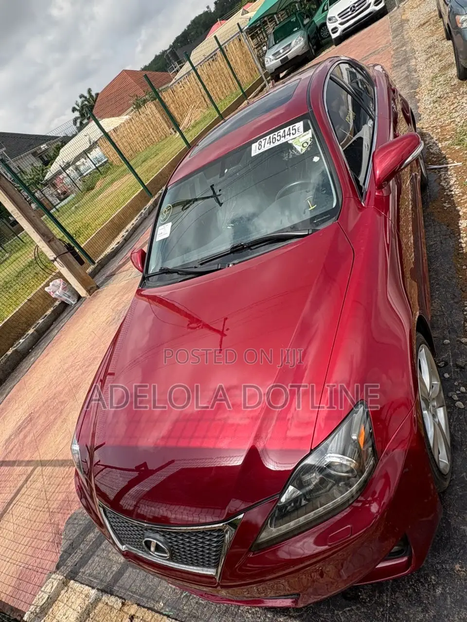 Lexus IS 350 2010 Red