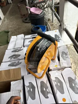 Fighter Tools 50m Heavy-Duty Industrial Extension Cable Reel