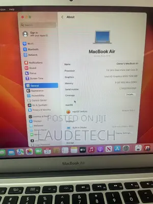 Laptop Apple MacBook Air 2015 8GB Intel Core i5 SSD 256GB