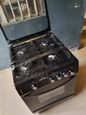 Scanfrost Gas Oven Cooker With Glass Top Design