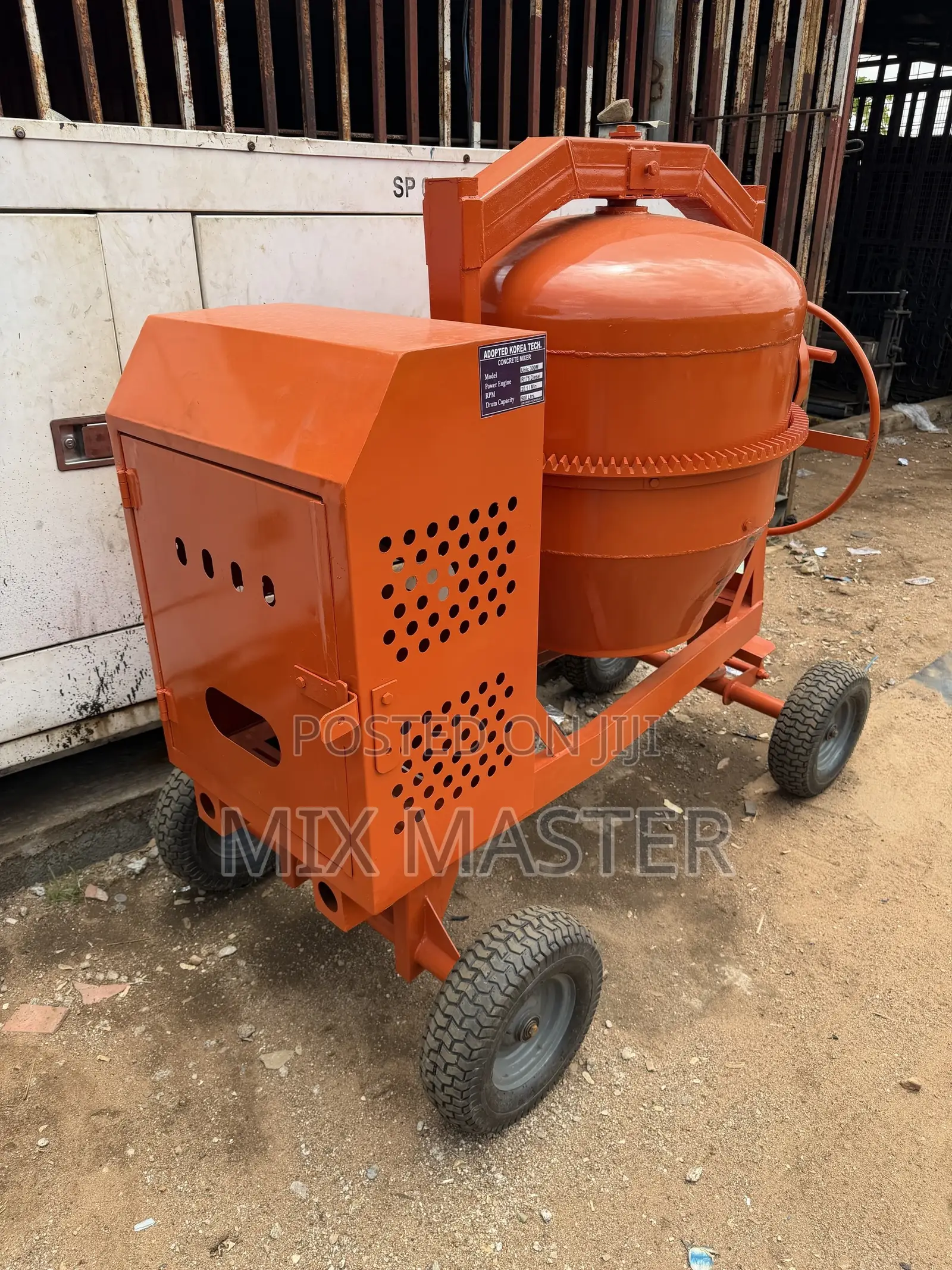 Mix Master ( Concrete Mixer)