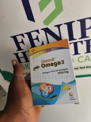 Daravit Omega 3 Fish Oil 1000mg Softgels