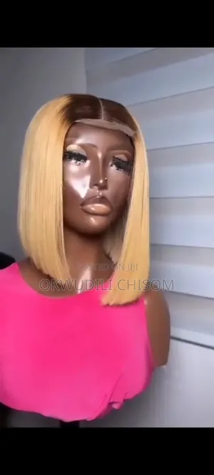 Human Hair Bob 2x6 T4/27 10"72,000