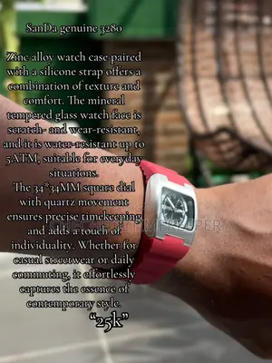 Sanda Water Resistance Fashion Unisex Watch
