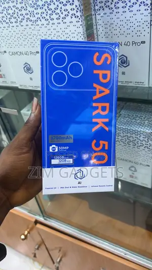 New Tecno Spark 50 128 GB Orange